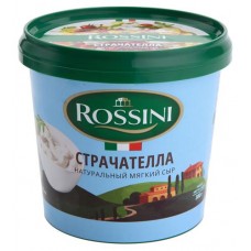 Сыр мягкий Страчателла Rossini 50% БЗМЖ, 200 г (kastd) в магазинах Ашан