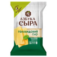 Сыр твердый Азбука сыра Голландский 45% БЗМЖ, 200 г (kastd) в магазинах Ашан