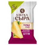 Сыр полутвердый Азбука сыра Гауда 45% БЗМЖ, 200 г (kastd)