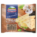 Сыр плавленый Hochland слайсы с грибами БЗМЖ, 150 г (kastd)