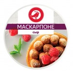 Сыр мягкий АШАН Красная птица Маскарпоне 80% БЗМЖ, 250 г (kastd)