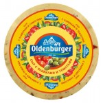 Сыр полутвердый Oldenburger с грецким орехом 50% БЗМЖ, вес (kastd)