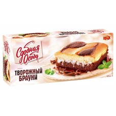 Пирог творожный Сдобная Особа брауни, 400 г (kastd) в магазинах Ашан