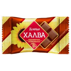 Конфеты Тимоша Халва подсолнечная глазированная, вес (kastd) в магазинах Ашан