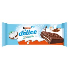 Пирожное бисквитное Kinder Delice Кокос, 37 г (kastd) в магазинах Ашан