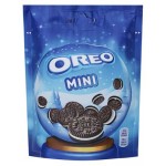 Печенье OREO Mini с какао и начинкой с ванильным вкусом, 100 г (kastd)