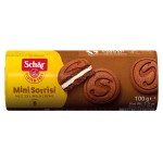 Печенье Schar Mini Sorrisi с молочной прослойкой, 100 г (kastd)