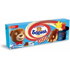 Пирожное Барни бисквитное вкус ванили и клубники, 150г (kastd) в магазинах Ашан