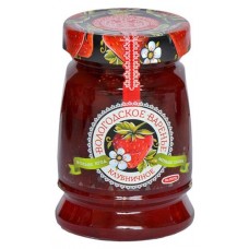 Варенье ЭкоПродукт Вологодское клубничное, 370 г (kastd) в магазинах Ашан