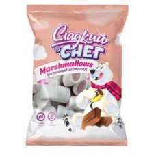 Маршмеллоу Сладкий Снег для детей со вкусом молочного шоколада, 70 г (kastd) в магазинах Ашан