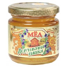 Мед цветочный Дедушкина Пасека, 250 г (kastd) в магазинах Ашан