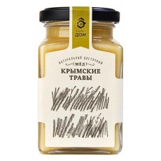 Мед цветочный Медовый дом Крымские травы, 320 г (kastd) в магазинах Ашан