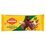 Вафли Яшкино глазированные с орешками, 200 г (kastd)