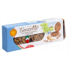 Печенье сдобное Бискотти постное с льняной семечкой, 80 г (kastd) в магазинах Ашан