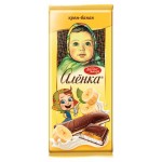 Шоколад Аленка молочный с начинкой крем-банан, 87 г (kastd)