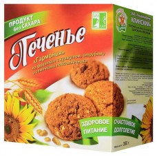 Печенье Диадар Гармония на фруктозе с кунжутом отрубями и семечками подсолнечника, 350 г (kastd) в магазинах Ашан