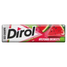 Резинка жевательная Dirol Арбузная свежесть без сахара, 13 г (kastd) в магазинах Ашан
