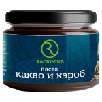 Паста шоколадная Racionika какао и кэроб, 200 г (kastd)