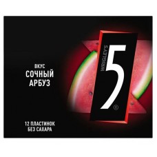Резинка жевательная Five Cyclone Сочный арбуз, 31 г (kastd) в магазинах Ашан