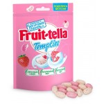 Мармелад жевательный Fruittella Tempties в йогуртной глазури малина клубника, 100 г (kastd)
