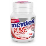 Резинка жевательная Mentos Pure White Клубника, 54 г (kastd)