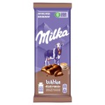 Шоколад Milka Bubbles молочный пористый со вкусом капучино, 97 г (kastd)