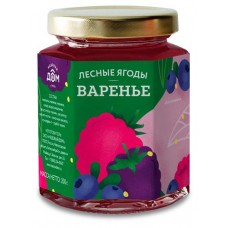 Варенье Медовый дом лесные ягоды, 200 г (kastd) в магазинах Ашан