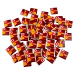 Шоколад АШАН Красная птица Молочный с печеньем, вес (kastd)