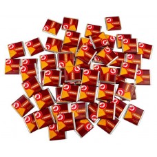 Шоколад АШАН Красная птица Молочный с печеньем, вес (kastd) в магазинах Ашан