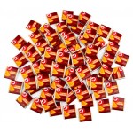 Шоколад АШАН Красная птица Темный с цукатами апельсина, вес (kastd)