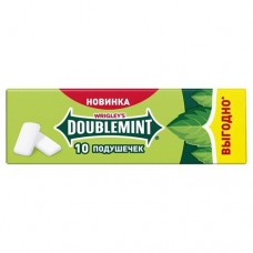 Жевательная резинка Wrigley Doublemint Мята, 13,6 г (kastd) в магазинах Ашан