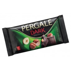 Шоколад Pergale темный с цельным фундуком, 100 г (kastd) в магазинах Ашан
