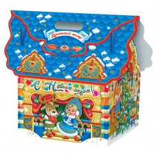 Подарок новогодний сладкий Рот Фронт Терем-теремок, 800 г (kastd) в магазинах Ашан