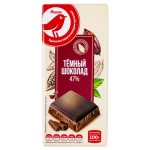 Шоколад АШАН Красная птица темный 47,4%, 100 г (kastd)