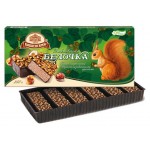 Торт вафельный Бабаевский Белочка с орехами, 250 г (kastd)