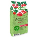 Живые конфеты Лакомства для здоровья вишня, 170 г (kastd)