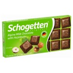 Шоколад Schogetten Alpine Milk с фундуком, 100 г (kastd)