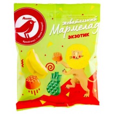 Мармелад жевательный АШАН Красная птица экзотик, 75 г (kastd) в магазинах Ашан