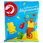 Мармелад жевательный АШАН Красная птица с витаминами, 75 г (kastd)