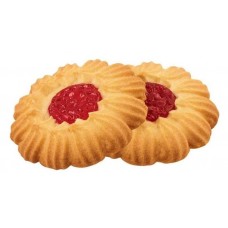 Печенье Яшкино песочное Курабье с вишней, вес (kastd) в магазинах Ашан