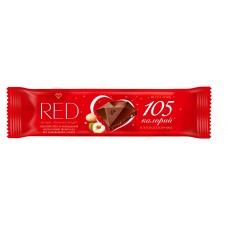 Шоколад RED Молочный Фундук и Макадамия без сахара меньше калорий, 26 г (kastd) в магазинах Ашан