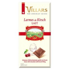 Шоколад молочный Villars с вишневым бренди, 100 г (kastd) в магазинах Ашан