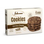 Печенье falcone Cookies сахарное с темным шоколадом, 200 г (kastd)