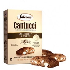 Печенье falcone Кантуччи сахарное с миндалем и кофе, 180 г (kastd) в магазинах Ашан