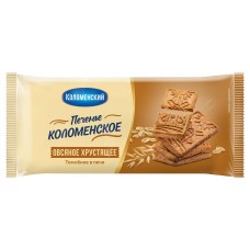 Печенье злаковое Коломенское Овсяное хрустящее, 120 г (kastd) в магазинах Ашан