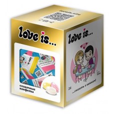 Конфеты жевательные Love Is ассорти Золото клубника-банан-сливки, 105 г (kastd) в магазинах Ашан