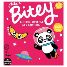 Печенье детское Take a Bitey Банан от 1,5 лет, 125 г (kastd) в магазинах Ашан