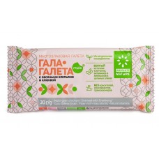 Печенье овсяное Absolute Nature Гала-Галета-Грайн Многозлаковое с клюквой, 30 г (kastd) в магазинах Ашан