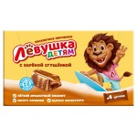 Пирожные Левушка детям с вареной сгущенкой, 140 г (kastd)