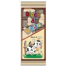 Шоколад CHOCOYOCO Black&White, 80 г (kastd) в магазинах Ашан